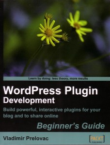 WordPress Plugin Development book cover