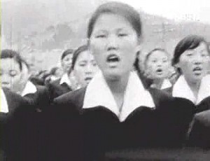 김주열군의 죽음에 항의 데모하는 마산여고생들, 1960년