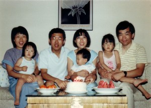 채인돈가족과 함께 Columbus, Ohio 1987