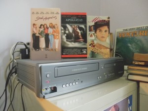 VCR+DVD player combo