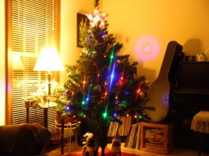 Living Room Christmas tree, 2011