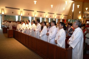 북미주 한인사제 중 40 신부님의 미사