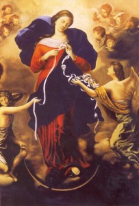 Painting 'Mary, Undoer of Knots' since 1700