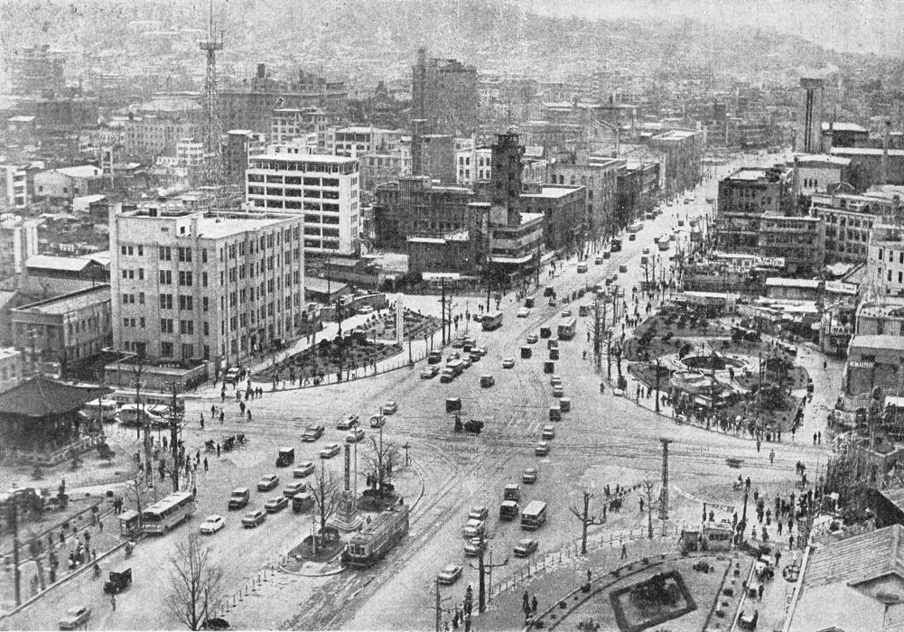 서울 세종로 네거리, 1964