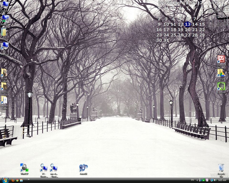 요사이 나의 workstation  pc desktop의 모습