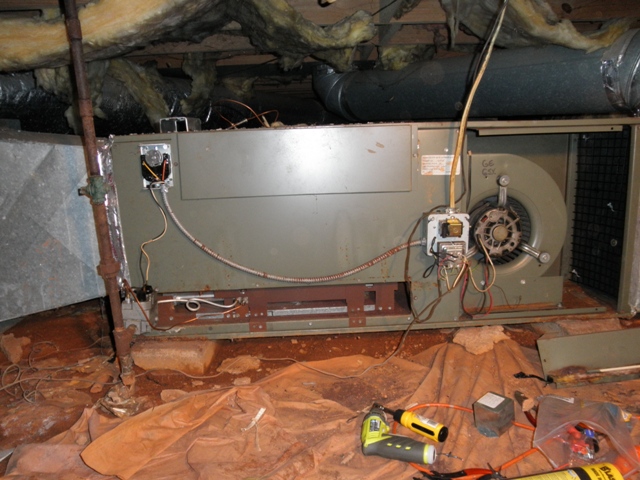 30+ year old clunker furnace