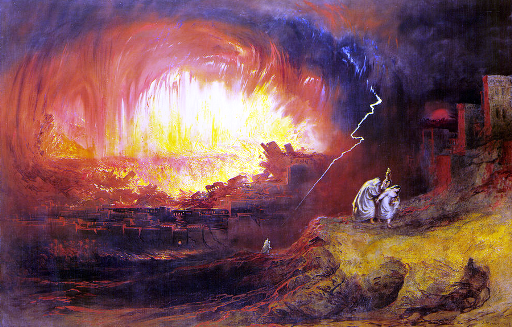 The Destruction of Sodom and Gomorrah, John Martin, 1852