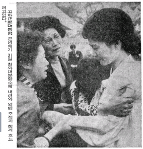 1979년, 부모를 잃은 장녀, 박근혜